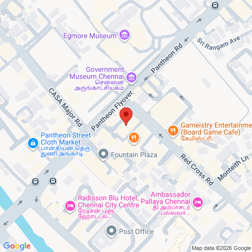 Mapa de  (Chennai)