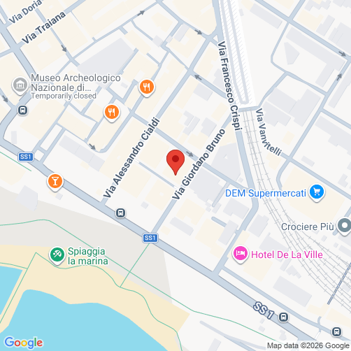 Mapa de  (Civitavecchia, Roma)